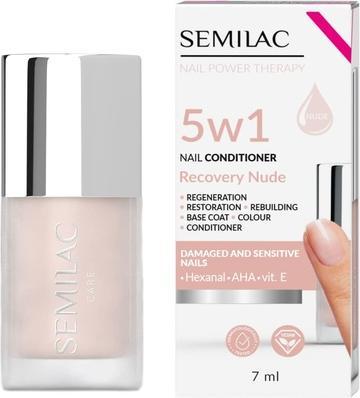 Produktbild Semilac Nail Conditioner 5in1 Recovery Nude 7ml (7 ml)