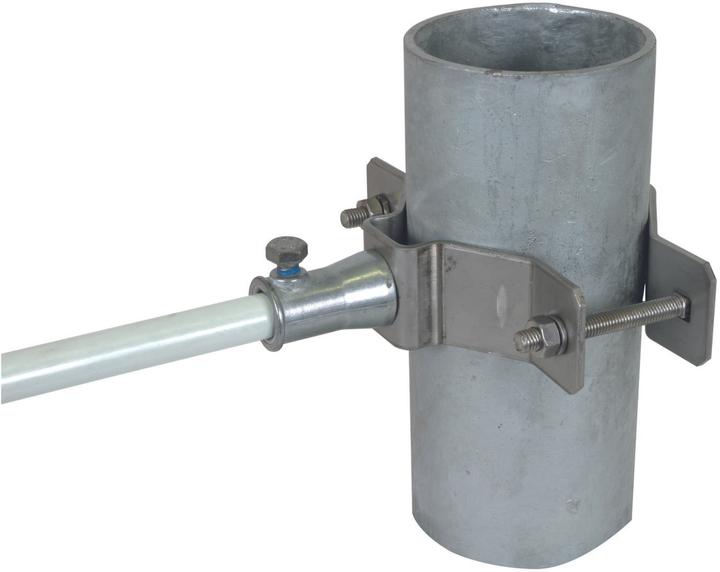 Actual product image Dehn RS D70.90 BB16 V2A ZG pipe clamp D 70-90mm NIRO w. Bushing ZG D 16mm f. DEH