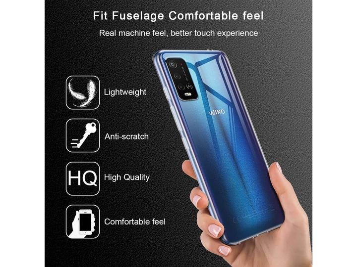 Actual product image Screenguard Wiko Power U20 Flexible TPU Clear Case (Wiko Power U20)