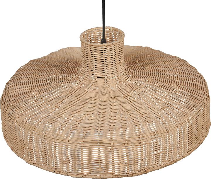 Produktbild Beliani Hängeleuchte Rattan natürlich TAMARIN (E27)
