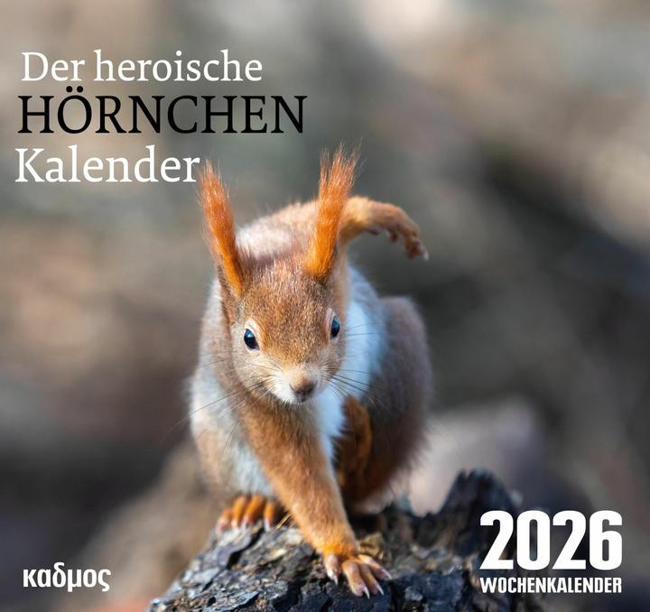 Actual product image Der heroische Hörnchenkalender (2026)
