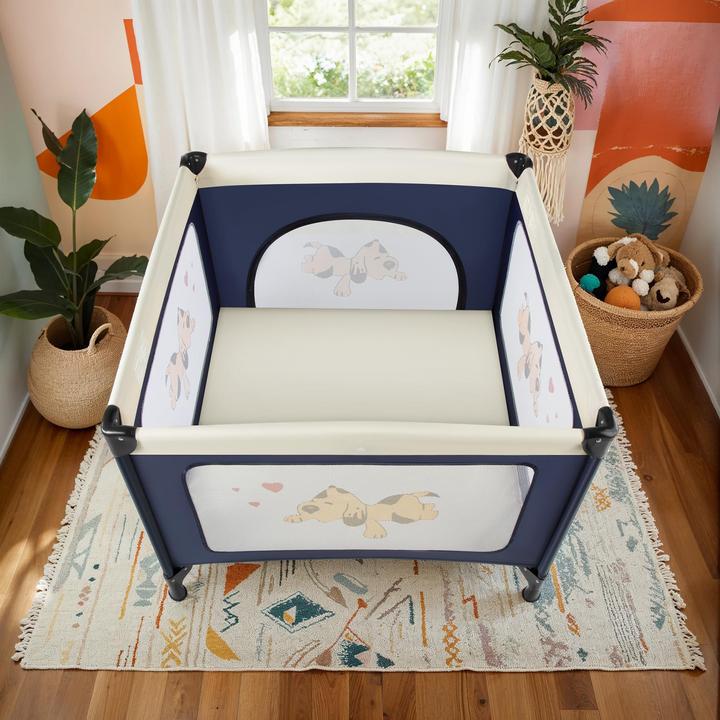 Produktbild tectake Baby Laufstall Tommy (105 cm, 105 cm)