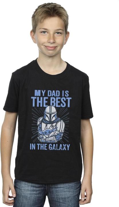 Produktbild Star Wars Mandalorian Best Dad TShirt Jungen (104)