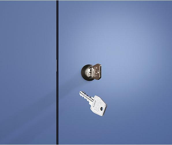 Productafbeelding C+P CP Classic Plus lockerkast lichtgrijs 080010-305 S10009, 15 lockers 90,0 x 50,0 x 195,0
