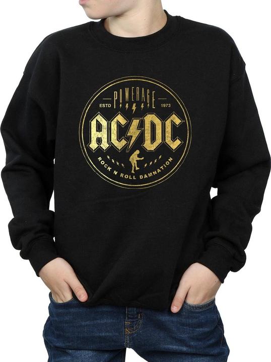 Actual product image AC/DC Boys Rock N Roll Damnation Sweatshirt (128)