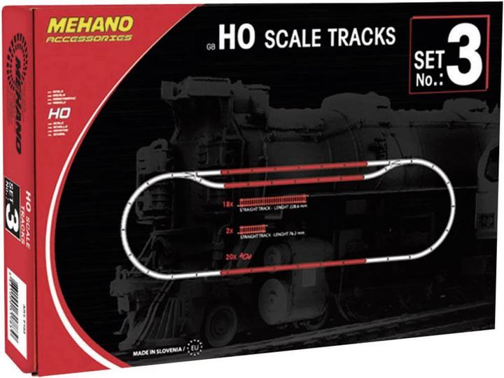 Image du produit Mehano 58554 H0 Coffret de complément de voies (Piste H0)