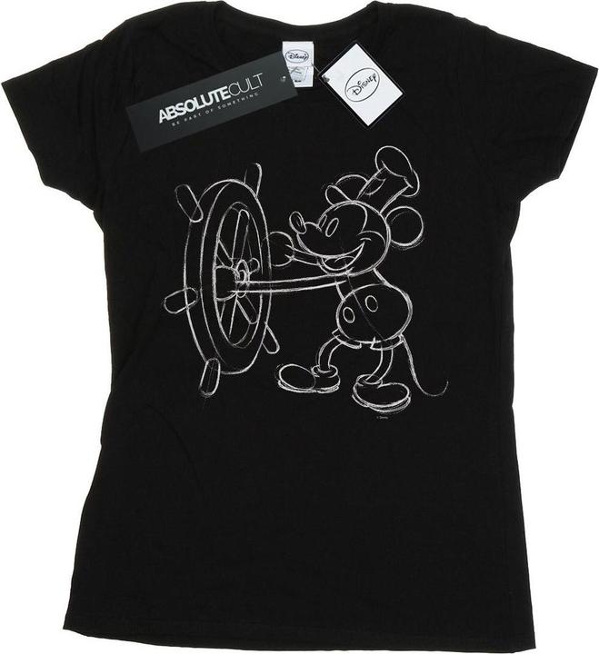 Produktbild Disney Mickey Mouse Steamboat Sketch TShirt (XXL)