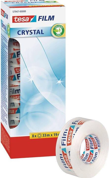 Image du produit tesa tesafilm 8x CRYSTAL ruban adhésif (19.19 mm)