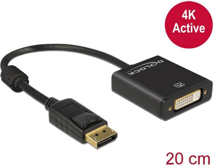 Produktbild Delock 62599 DP zu (DVI, 20 cm)