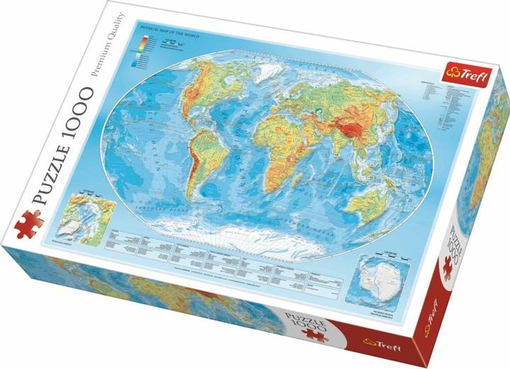 Immagine prodotto Trefl Puzzle Mappa del mondo 1000 pezzi (1000 pezzi)