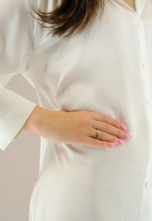 Actual product image Muau Ladies ring (58, 750/18 K Gold)