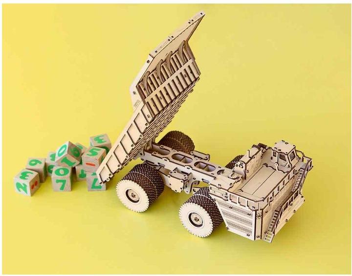 Image du produit Eco Wood Art Camion à benne BelAZ 75710