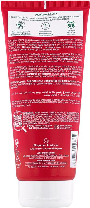 Image du produit Klorane Baume de soin éclat des couleurs à la grenade (200 ml)