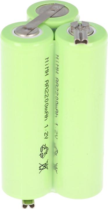Produktbild AccuCell Akku bellissima ermilia Type 1870 B mit 2 Steckkontakten (1 Stk., 2100 mAh)