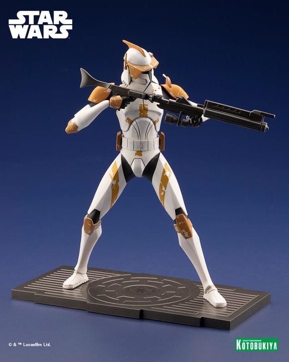 Actual product image Kotobukiya Star Wars The Clone Wars statuette PVC ARTFX 1/10 Commander Cody 17 cm