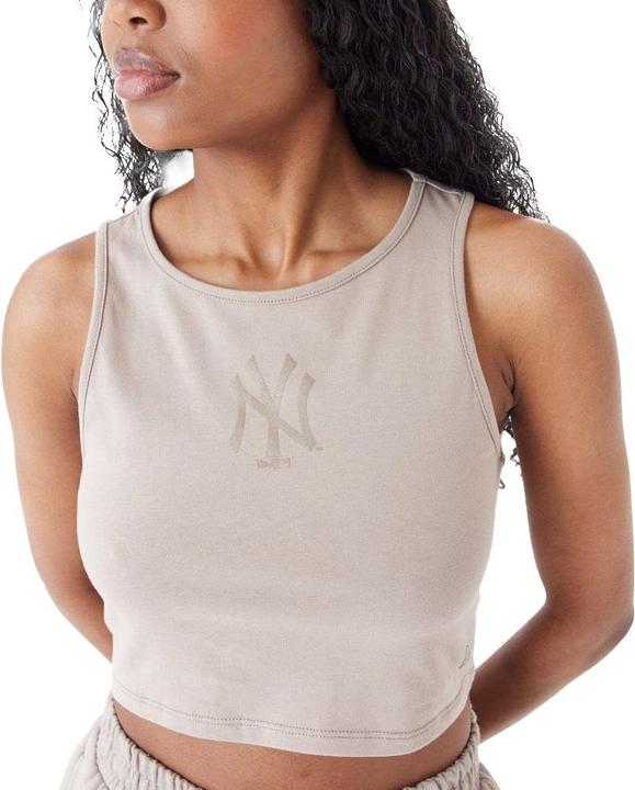 Produktbild New Era Ladies Crop Tank Top New York Yankees ash - L (L)