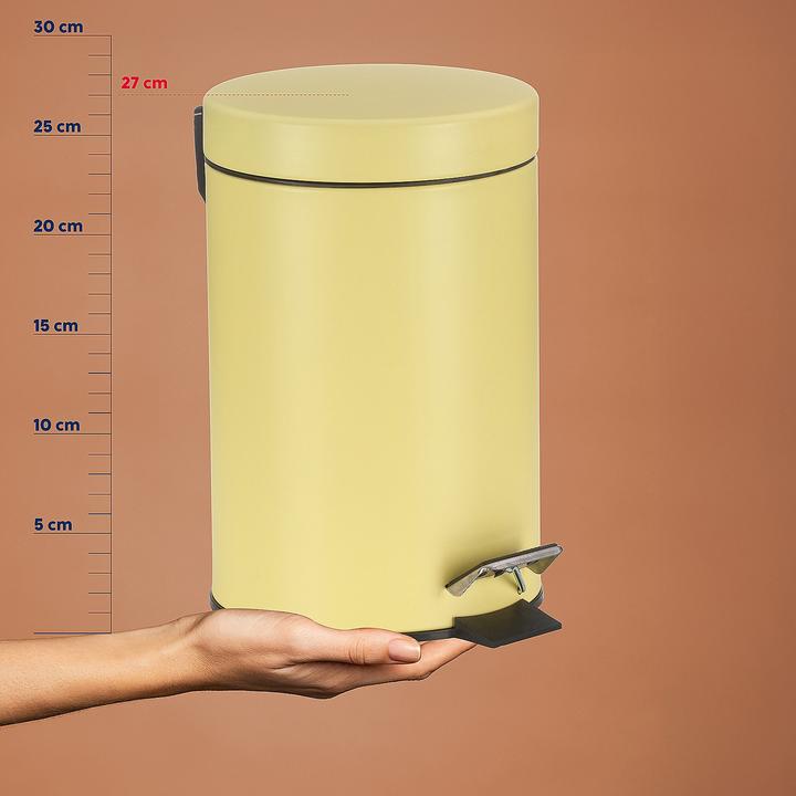 Actual product image Kela Dust bin Monaco sunny yellow (3 l)