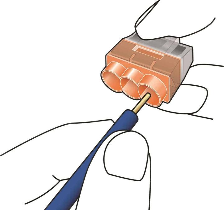 Actual product image HellermannTyton Hellermann HCPM-3-Blister-PC-CL/OG 18 HelaCon Plus Mini 148-90055