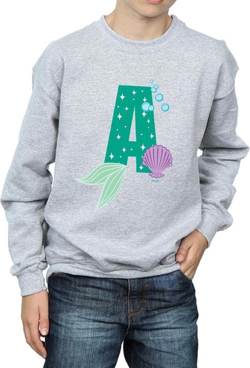 Produktbild Disney Alphabet A Is For Ariel Sweatshirt Jungen (128)