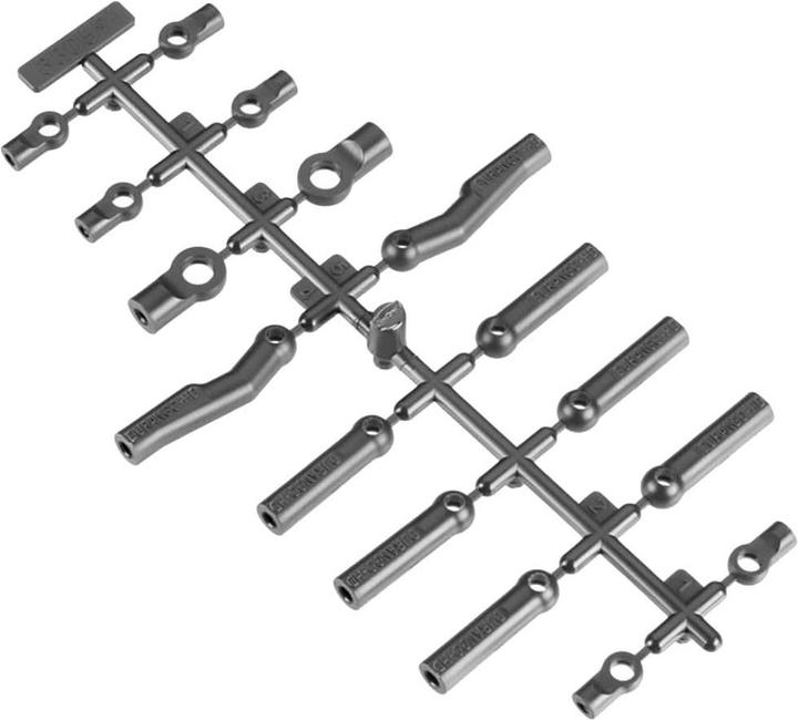 Produktbild Team Durango Dimec X Ball End Set (Black)