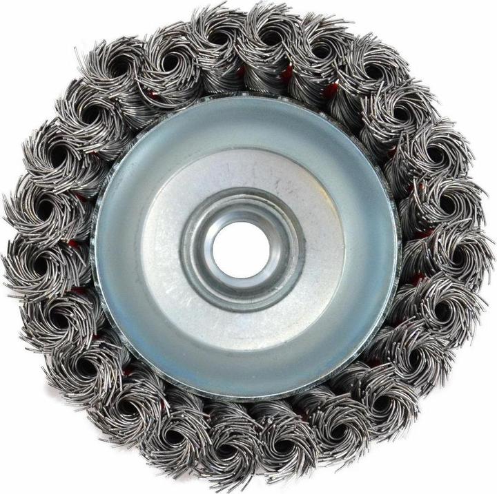 Actual product image AW Tools Awtools AWTOOLS HEAD BRUSH 100 mm/TWISTED WIRE/M14 THREAD
