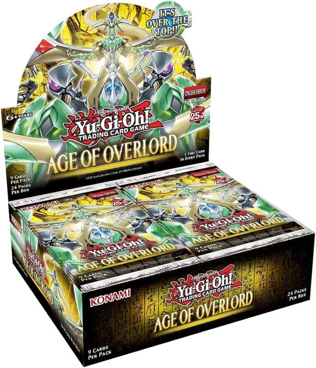 Konami Yu-Gi-Oh! TCG Age of Overlord Booster Packs DE Version (Deutsch, Booster Display)