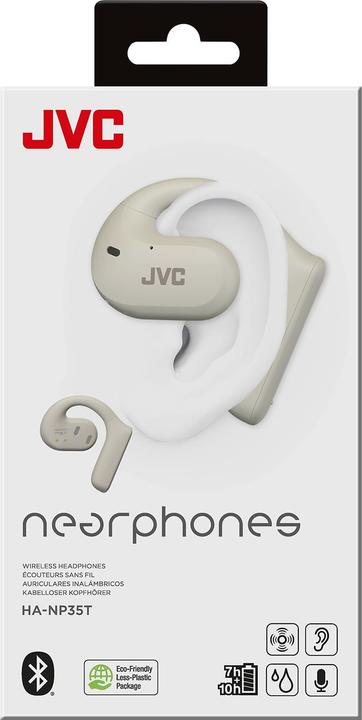 Produktbild JVC HA-NP35T-W-U (keine Geräuschunterdrückung, 7 h, Kabellos)