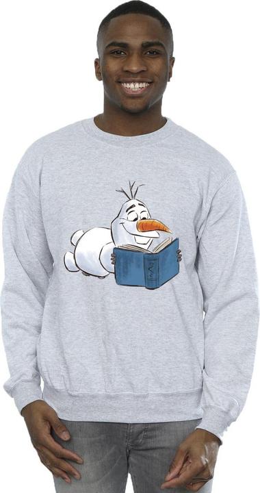 Immagine prodotto Disney Frozen Olaf Reading Felpa Uomo (L)