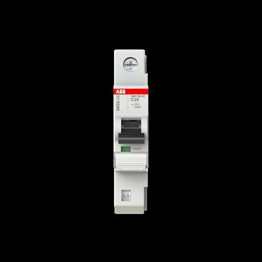 ABB S401M-UCC20 S401M-UCC20 C,20A,125V DC,1polig,Icu=10k A