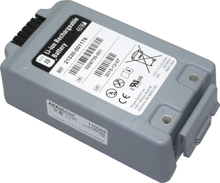 Actual product image Physio Control Original Li Ion Battery Defibrillator Lifepak LP15 - 21330-001176 (6000 mAh)