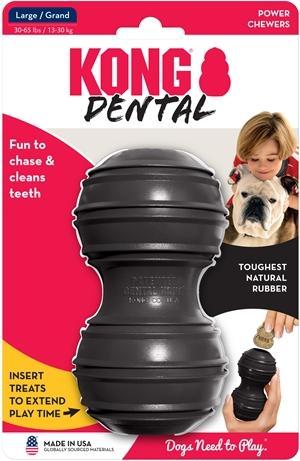 Image du produit KONG Extreme Dental noir L (7x13.5cm) (Apporter, Jouet à lancer chien, Jouet d'occupation chien)
