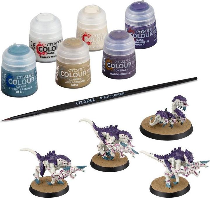Produktbild Games Workshop Warhammer 40k - Citadel Tyranides Paint Set