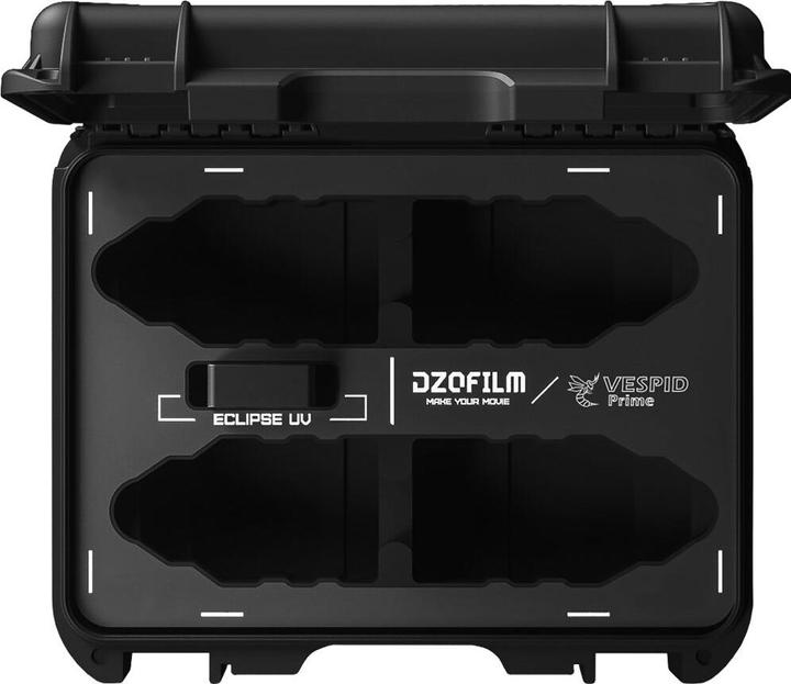 Dzofilm Hard Case for Vespid Prime 4-Lens Kit (35,50,125, Macro 90/25,75,100, Macro 90)