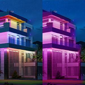 Actual product image Govee H6172 (Multicoloured, 1000 cm, Outdoor)