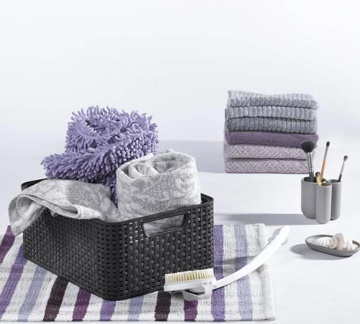 Image du produit Curver Lot de 3 STYLE Box S avec couvercle anthracite (29 x 20 x 14 cm, 6 l)