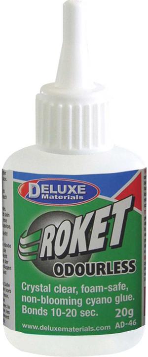 Deluxe Materials Roket Odourless CA 20g (Styropor) (35 g, 1 ml)