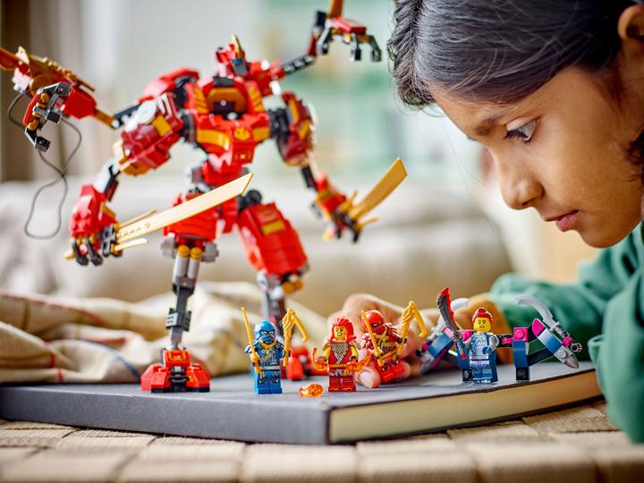 Immagine prodotto LEGO Il mech da arrampicata ninja di Kai (71812, LEGO Ninjago)
