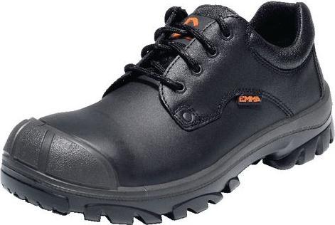 Actual product image Emma Safety shoes Low leather, steel 45 S3 black (S3, 45)
