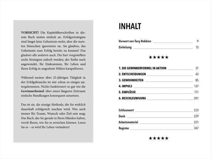 Produktbild Die Gewinnerformel (Deutsch, Darren Hardy, 2020)