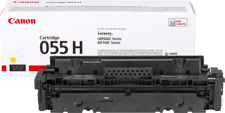 Actual product image Canon 055 H Y (Y)