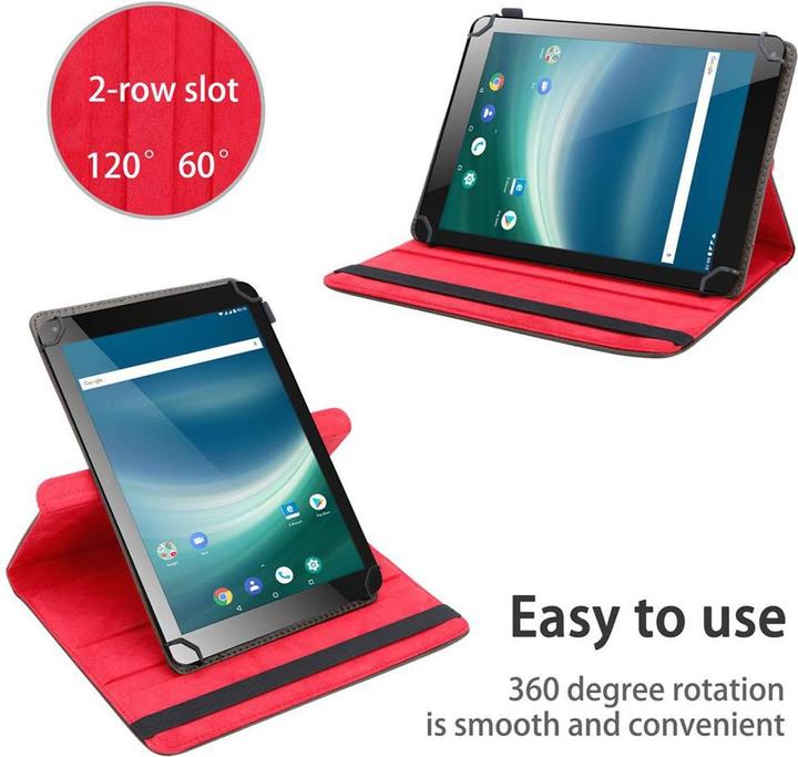 Actual product image Cadorabo Tablet Case Tablet Universal 360 (Odys NoteTab Pro)