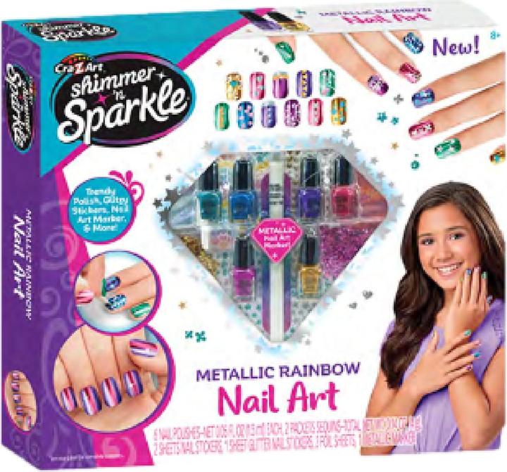 Produktbild Jazwares Shimmer 'n Sparkle Metallic Rainbow Nail Art