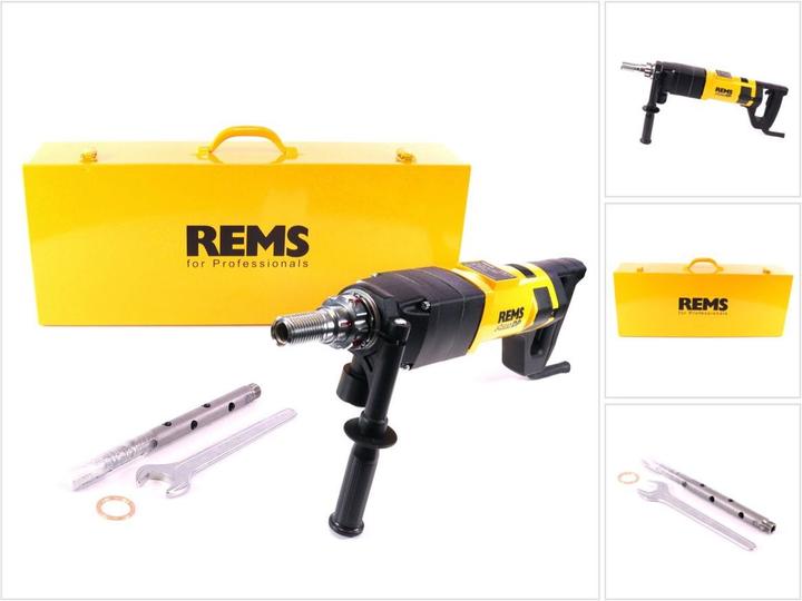 Actual product image Rems Picus DP Diamond core drill Basic Pack ( 180016 R220 ) + 5 pcs. accessories set + case (Electrical connection)