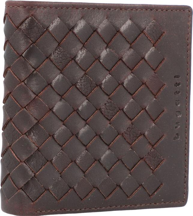 Actual product image Bugatti Woven wallet leather 11 cm
