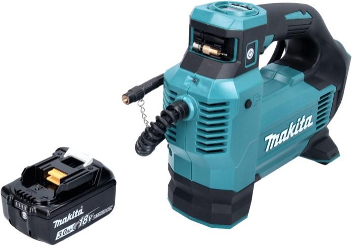 Actual product image Makita DMP 181 F1 Battery compressor 18 V 11.1 bar + 1x battery 3.0 Ah - without charger (11.10 bar)