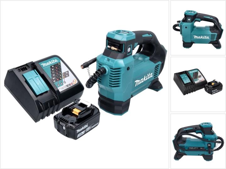 Immagine prodotto Makita DMP 181 RF1 Compressore a batteria 18 V 11,1 bar + 1x batteria 3,0 Ah + caricabatterie (11.10 bar)