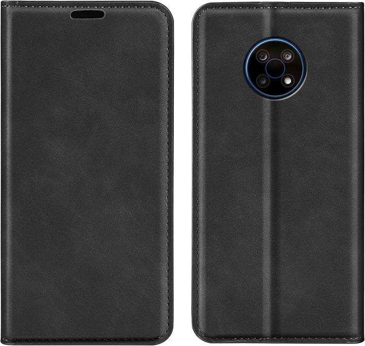 Image du produit Cover-Discount Nokia G50 - Housse soyeuse Stand Flip Case noire (Nokia G50)