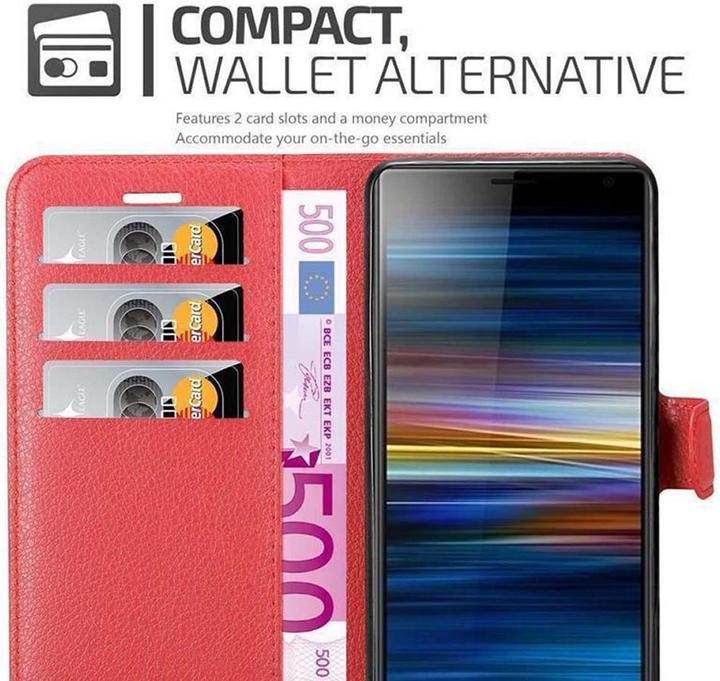 Actual product image Cadorabo Book with stand function cover (Sony Xperia XA3, Sony Xperia 10)