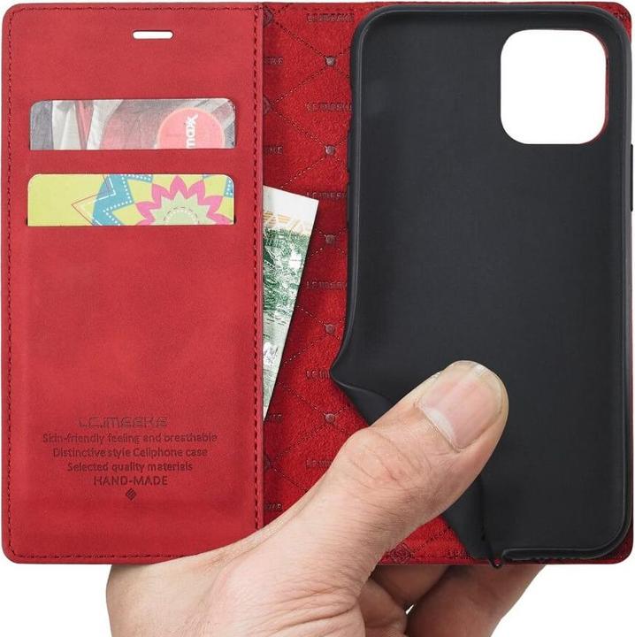 Actual product image Cover-Discount iPhone 11 Pro - Stand Flip Case Cover red (Apple iPhone 11 Pro)