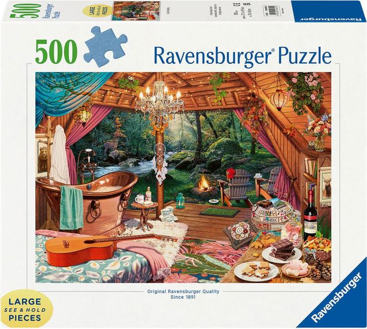 Immagine prodotto Ravensburger Puzzle del campeggio accogliente, 500 pezzi. (500 pezzi)